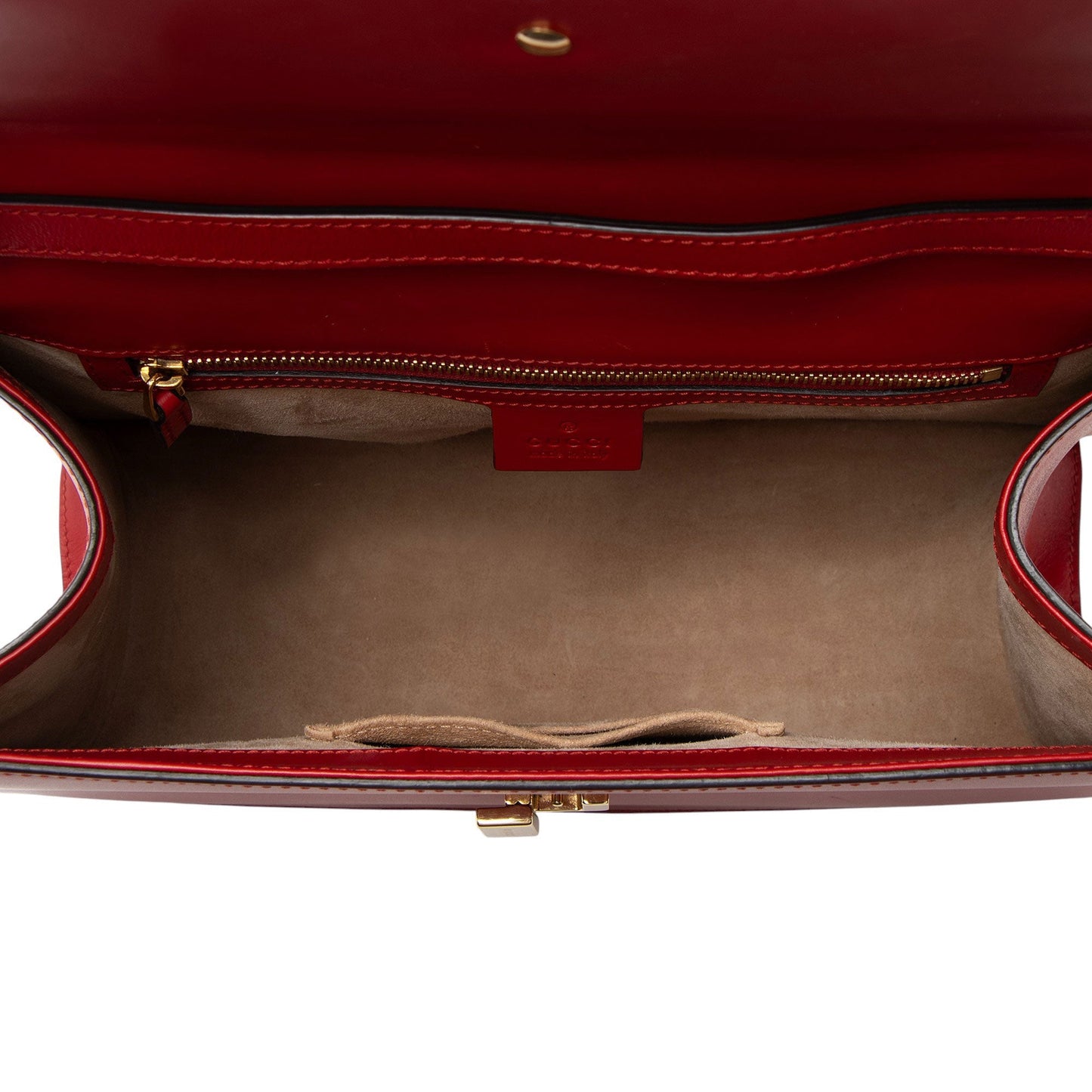 Gucci Leather Sylvie Medium Top Handle