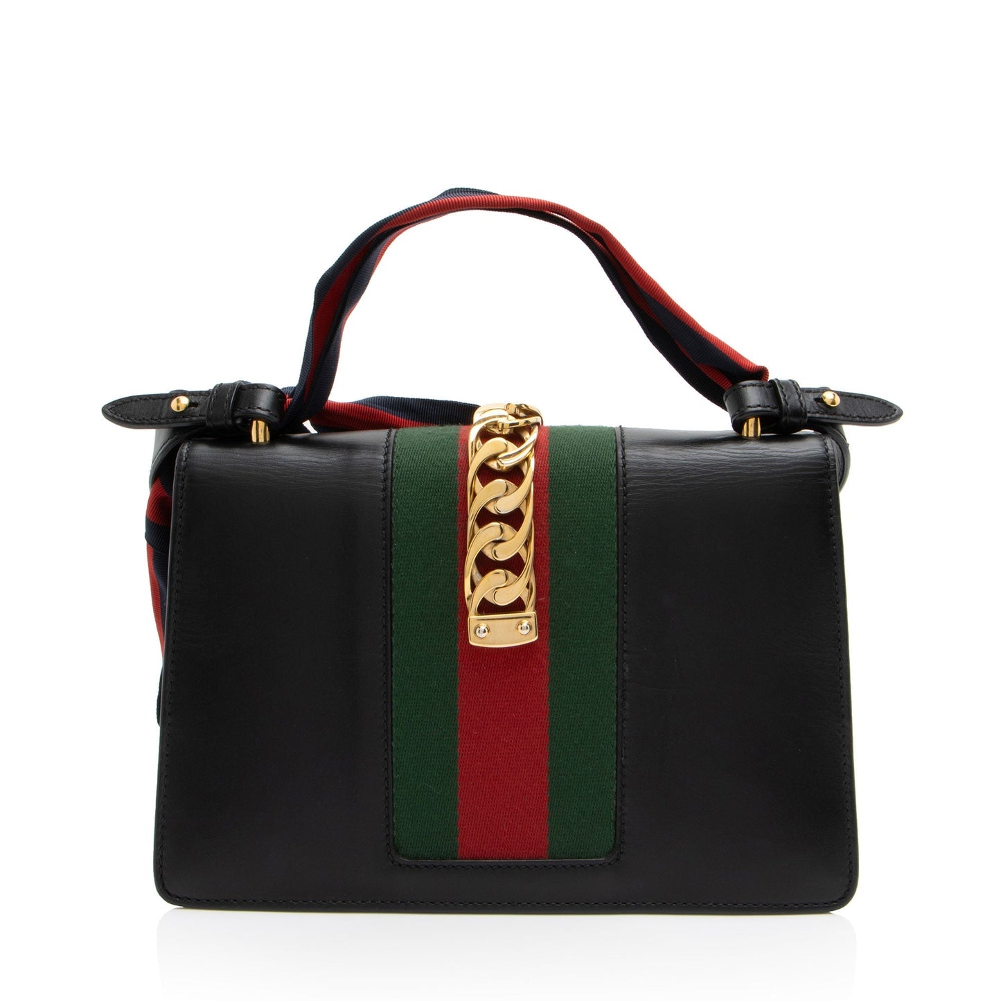 Gucci Nylon Leather Shoulder Bag