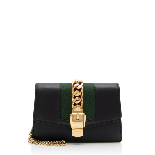 Gucci Nylon Leather Mini Crossbody