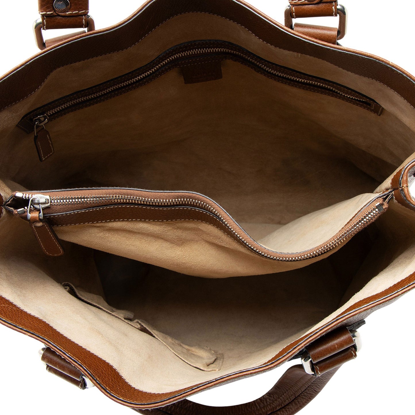 Gucci Leather Tall Tote