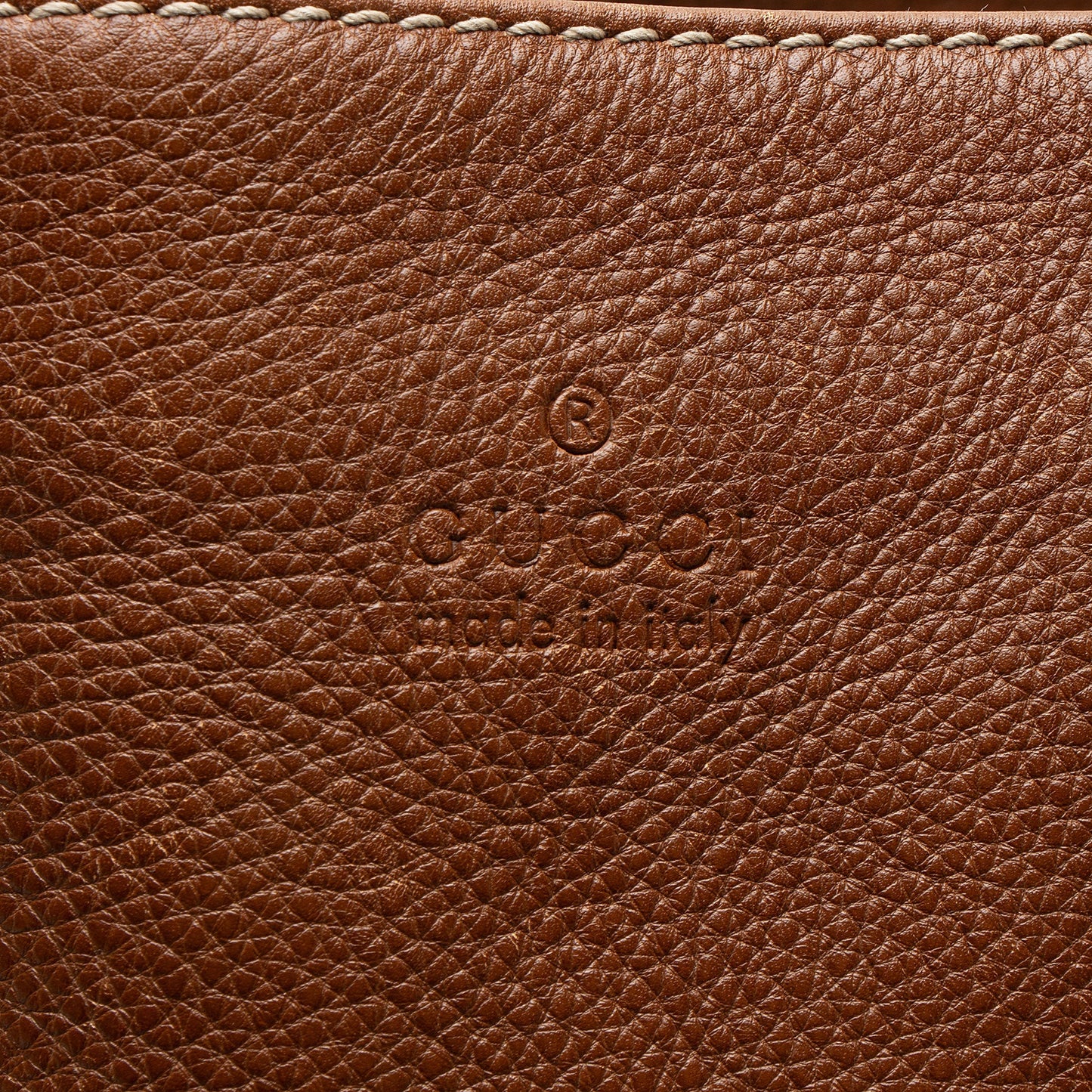 Gucci Leather Tall Tote