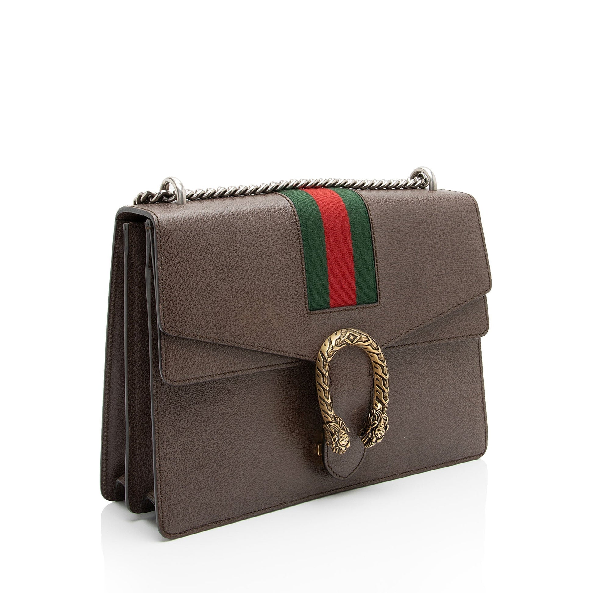 Gucci Nylon Leather Canvas Shoulder Bag