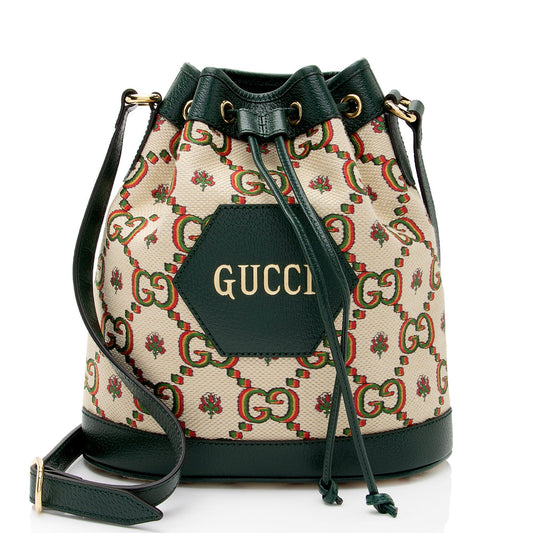 Gucci Leather Canvas Crossbody