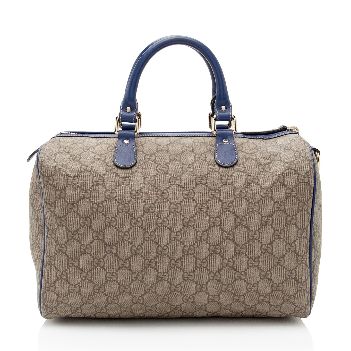 Gucci Leather Canvas Handbag