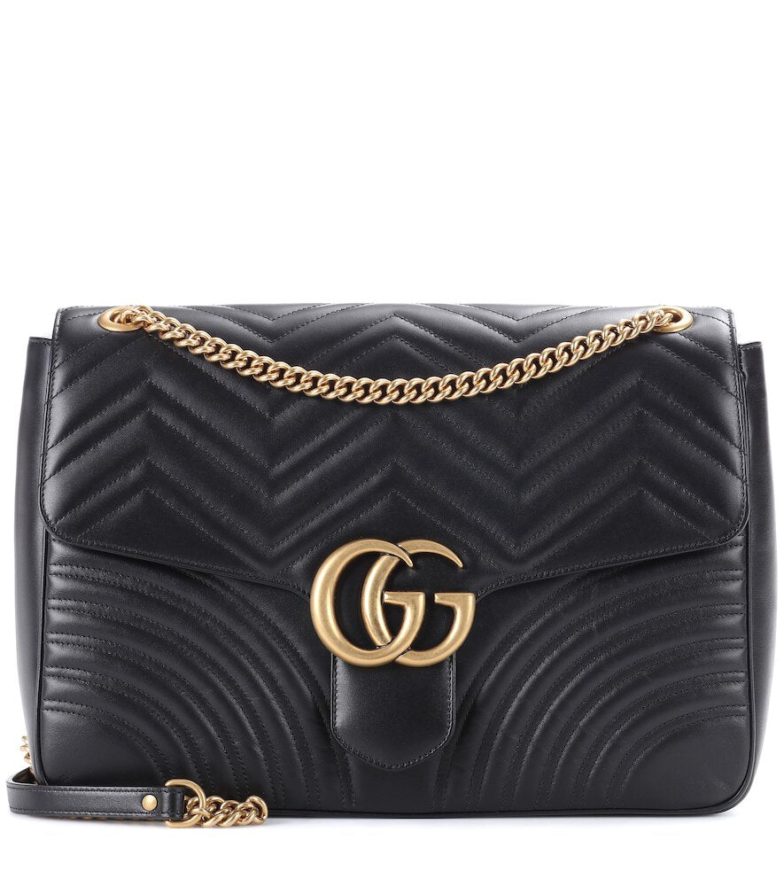 Gucci Caro Quilted Leather Shoulder Bag