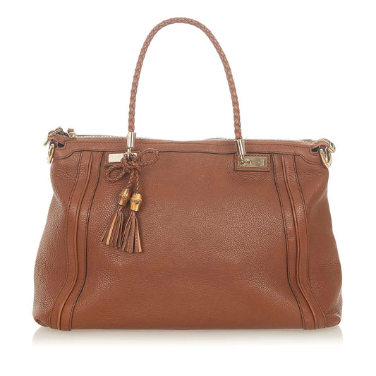 Gucci Leather Tote Style 58