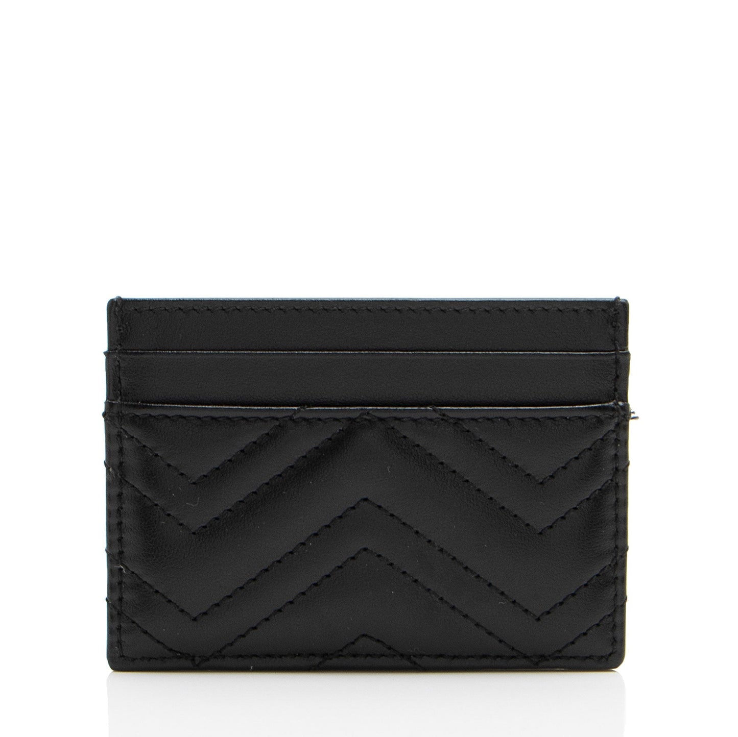 Gucci Matelasse Leather GG Marmont Card Case