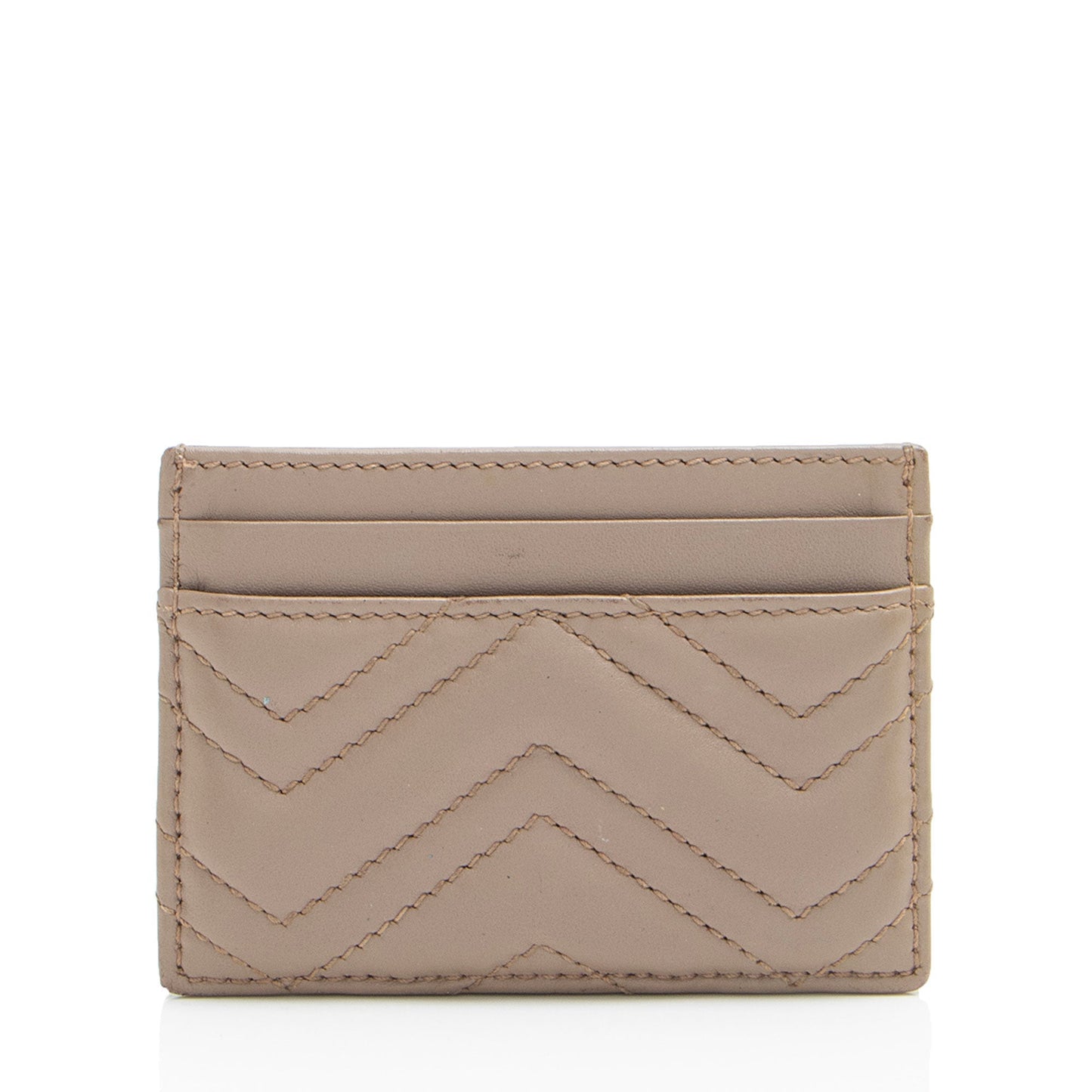Gucci Matelasse Leather GG Marmont Card Case