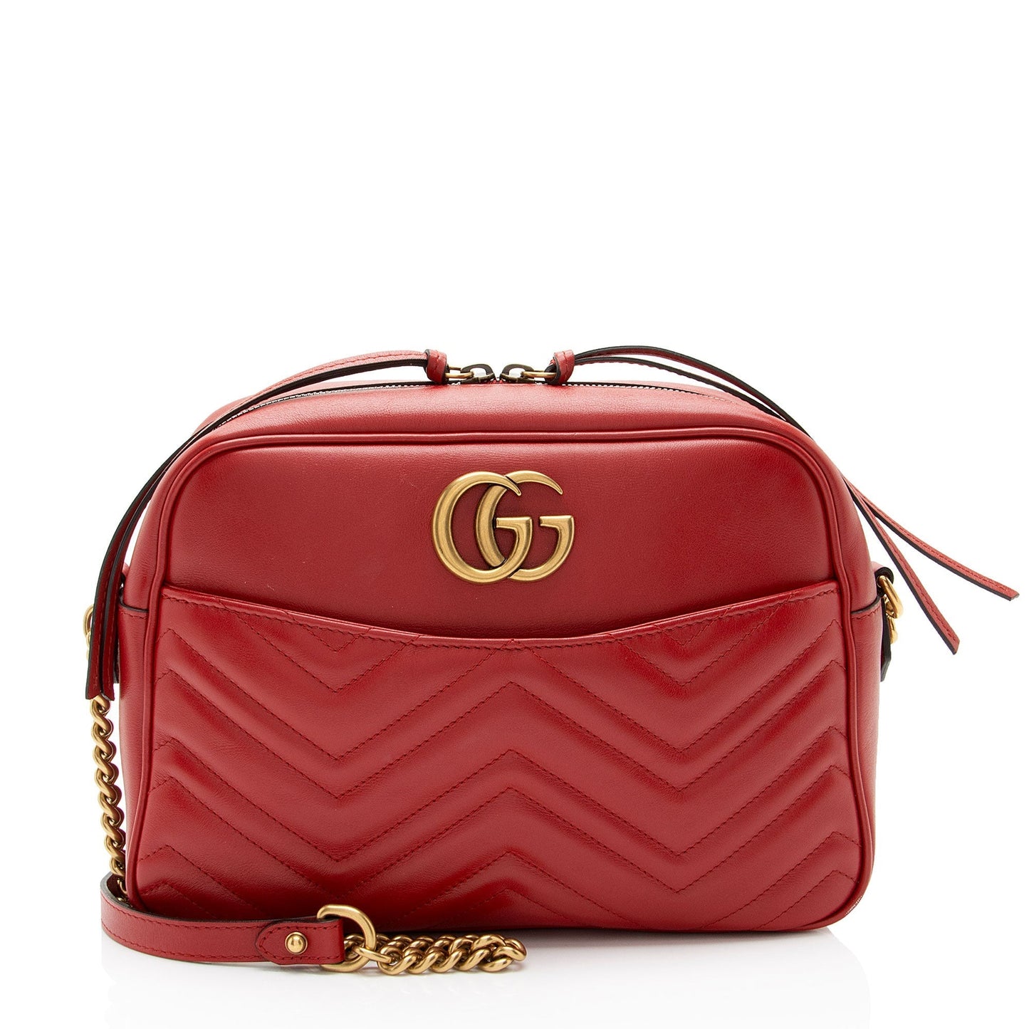 Gucci Chain Leather Crossbody