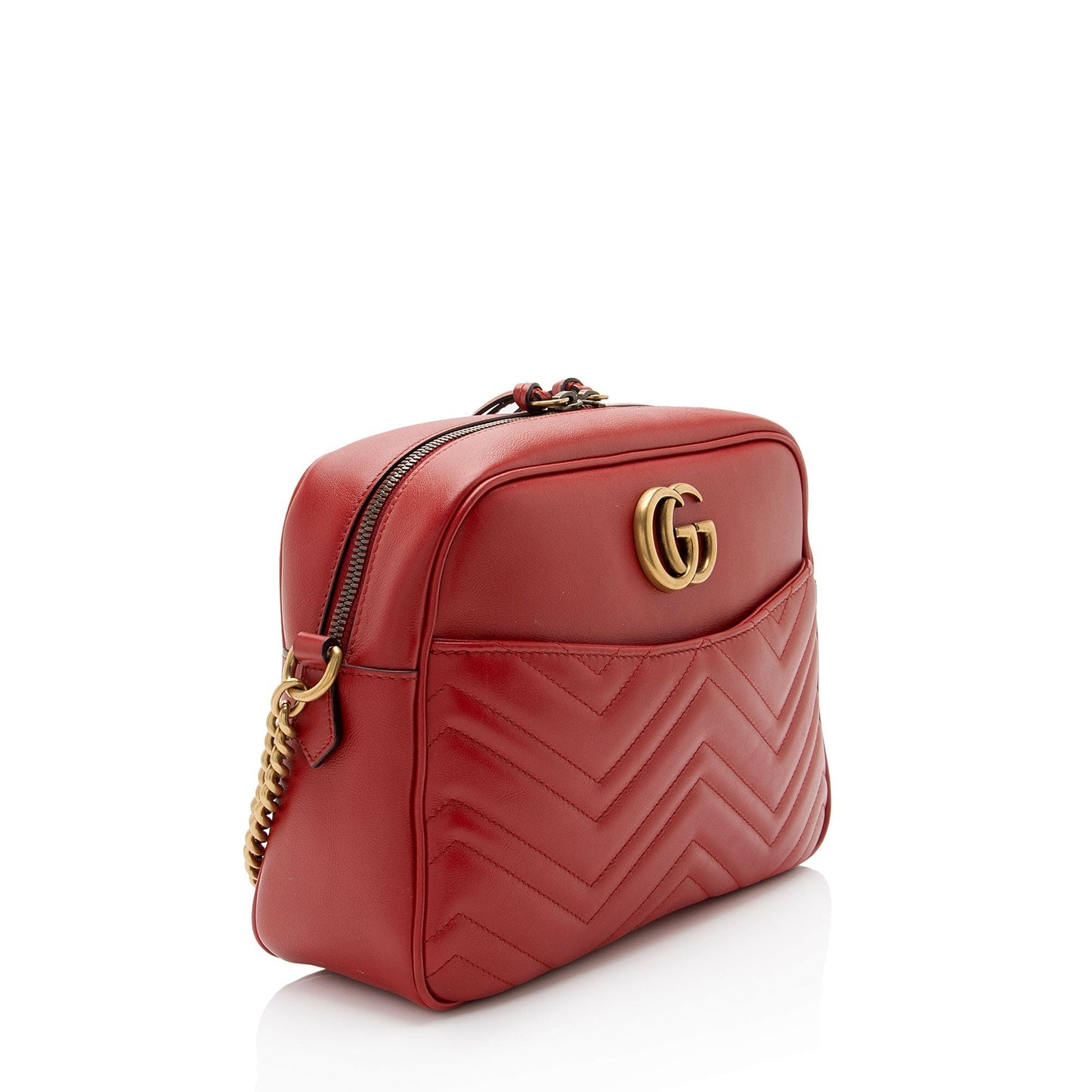 Gucci Chain Leather Crossbody