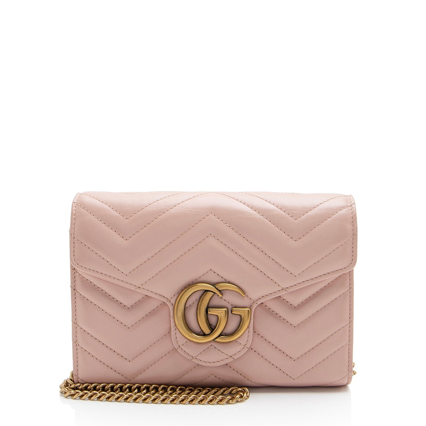 Gucci Chain Leather Crossbody