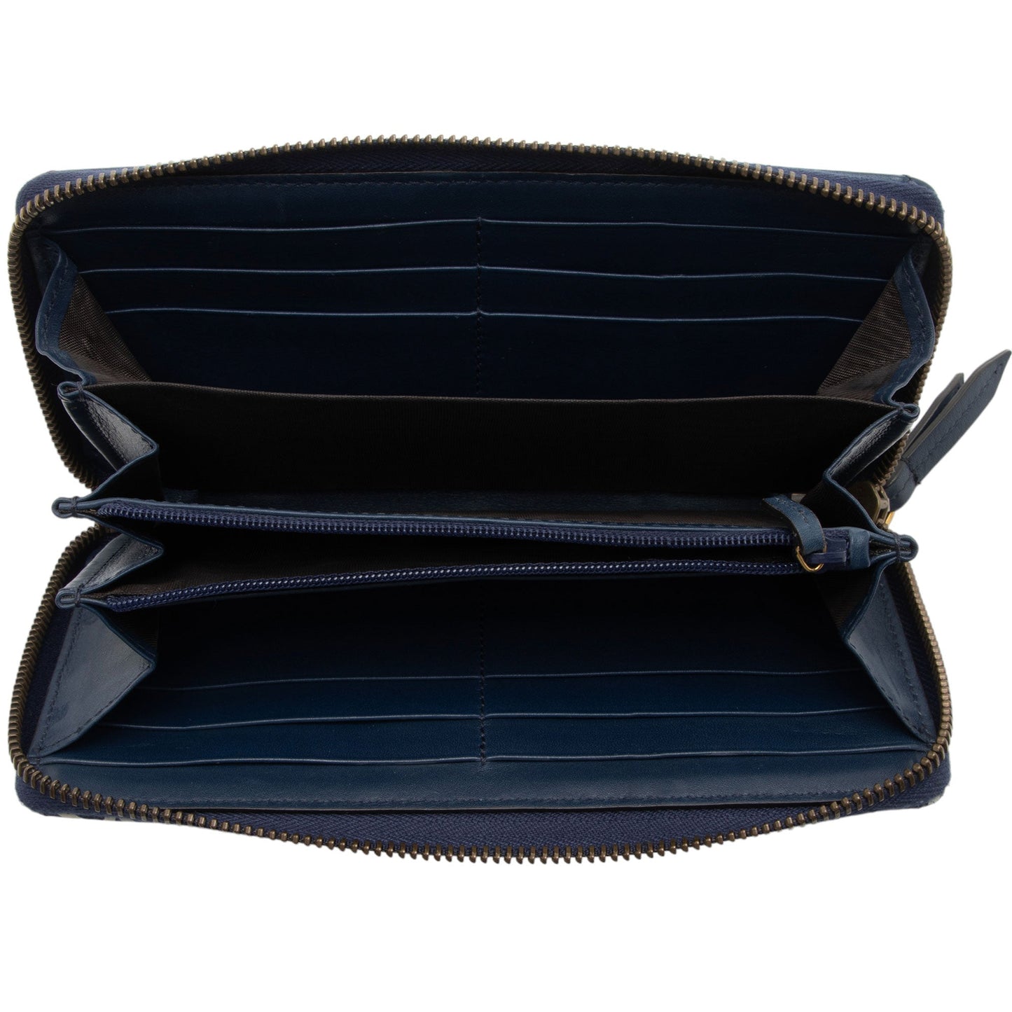 Gucci Matelasse Leather GG Marmont Ghost Zip Around Wallet (SHF-Mkg7g9)
