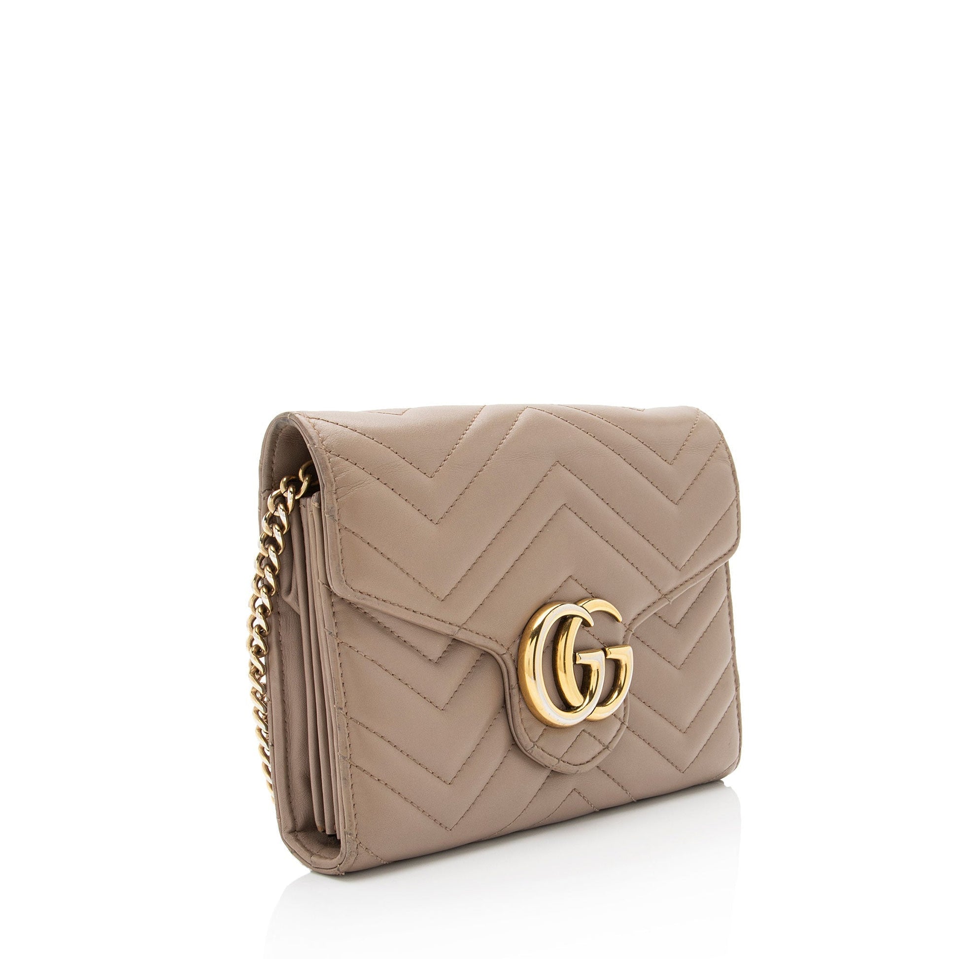 Gucci Chain Leather Crossbody
