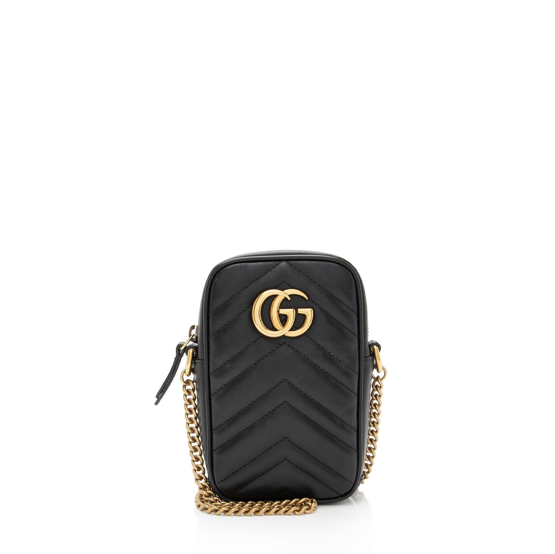 Gucci Leather Mini Crossbody