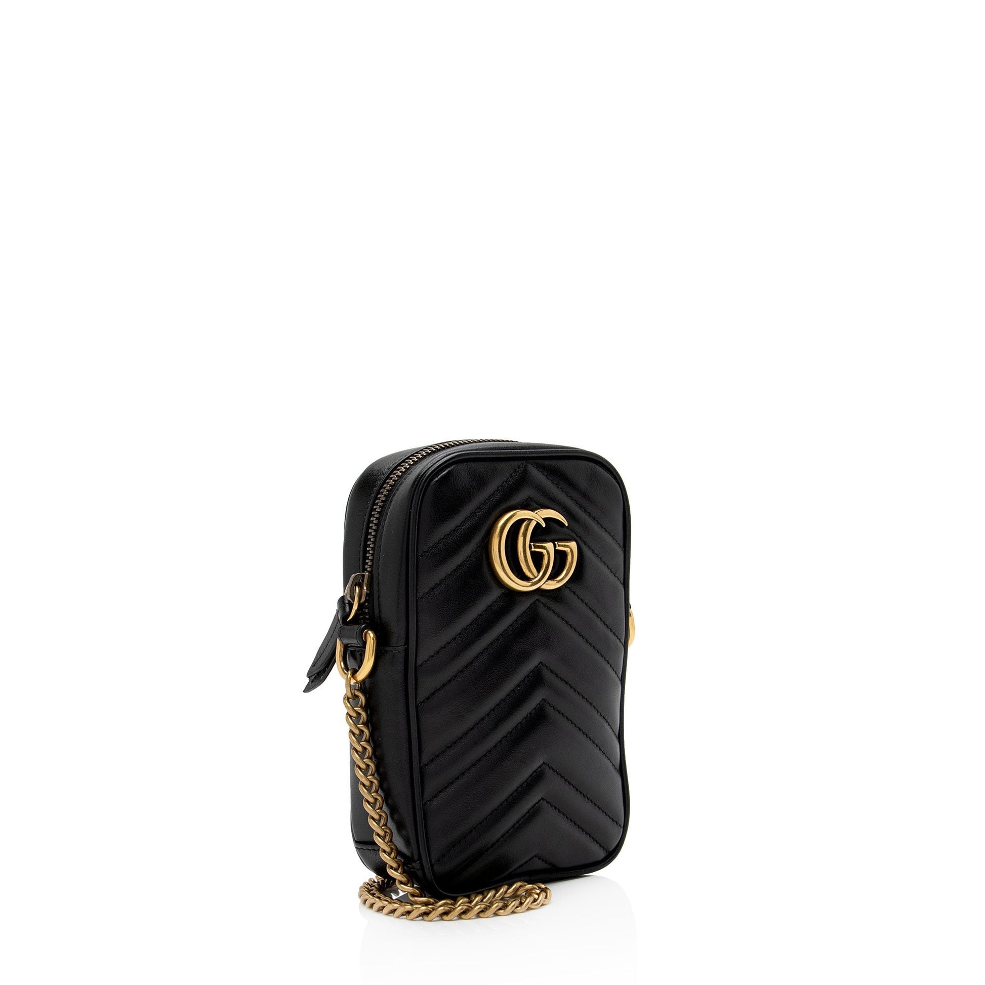 Gucci Leather Mini Crossbody
