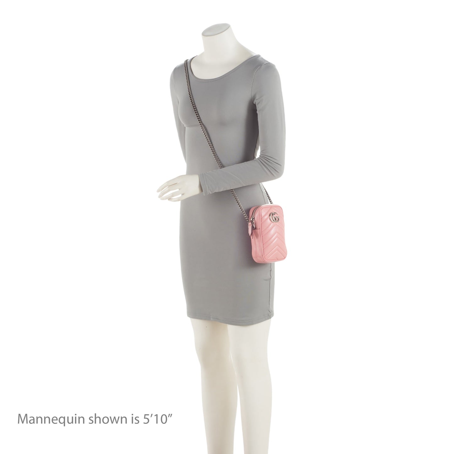 Gucci Matelasse Leather GG Marmont Mini Crossbody