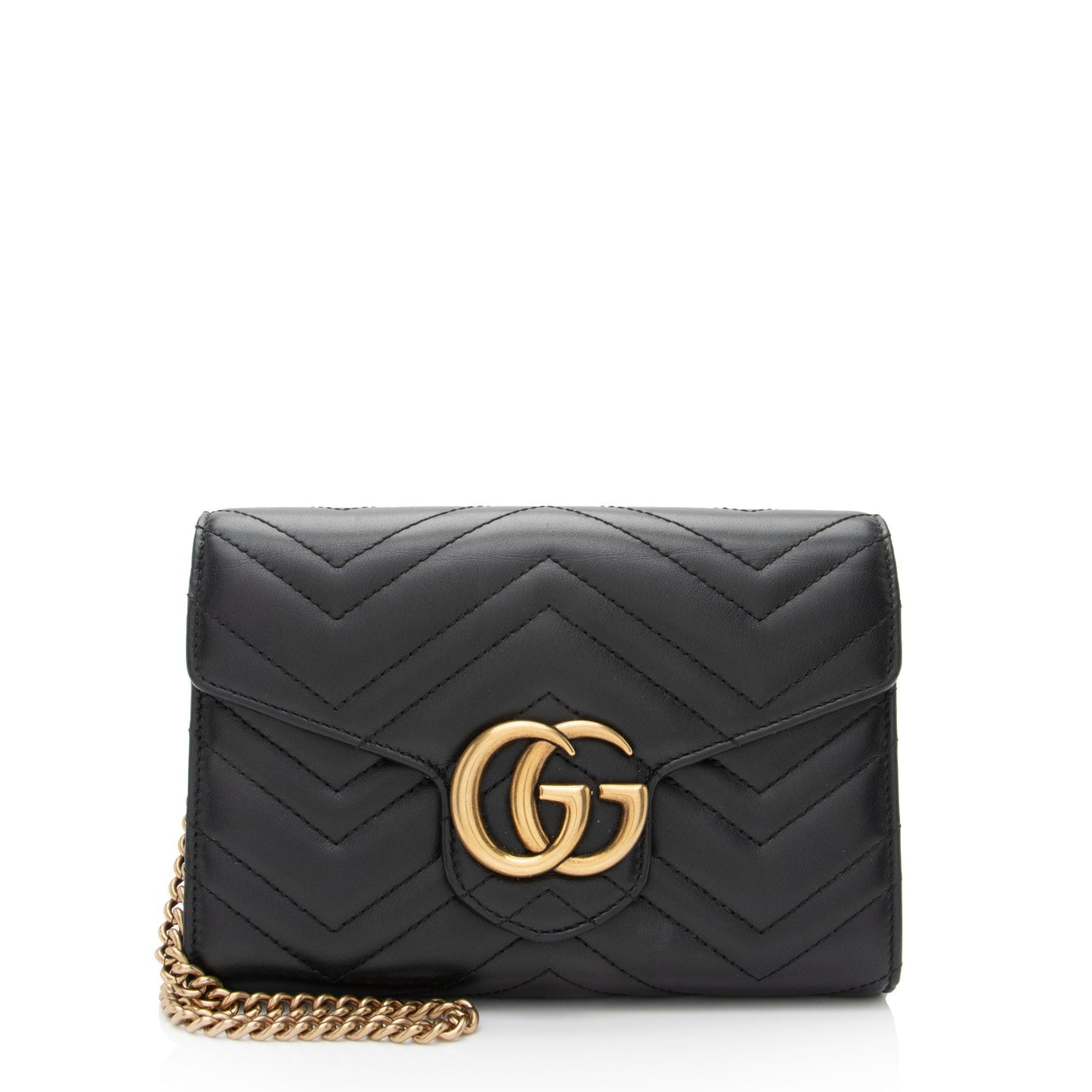 Gucci Chain Leather Crossbody