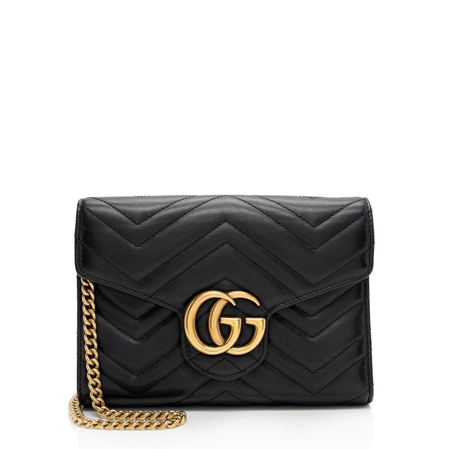 Gucci Chain Leather Crossbody