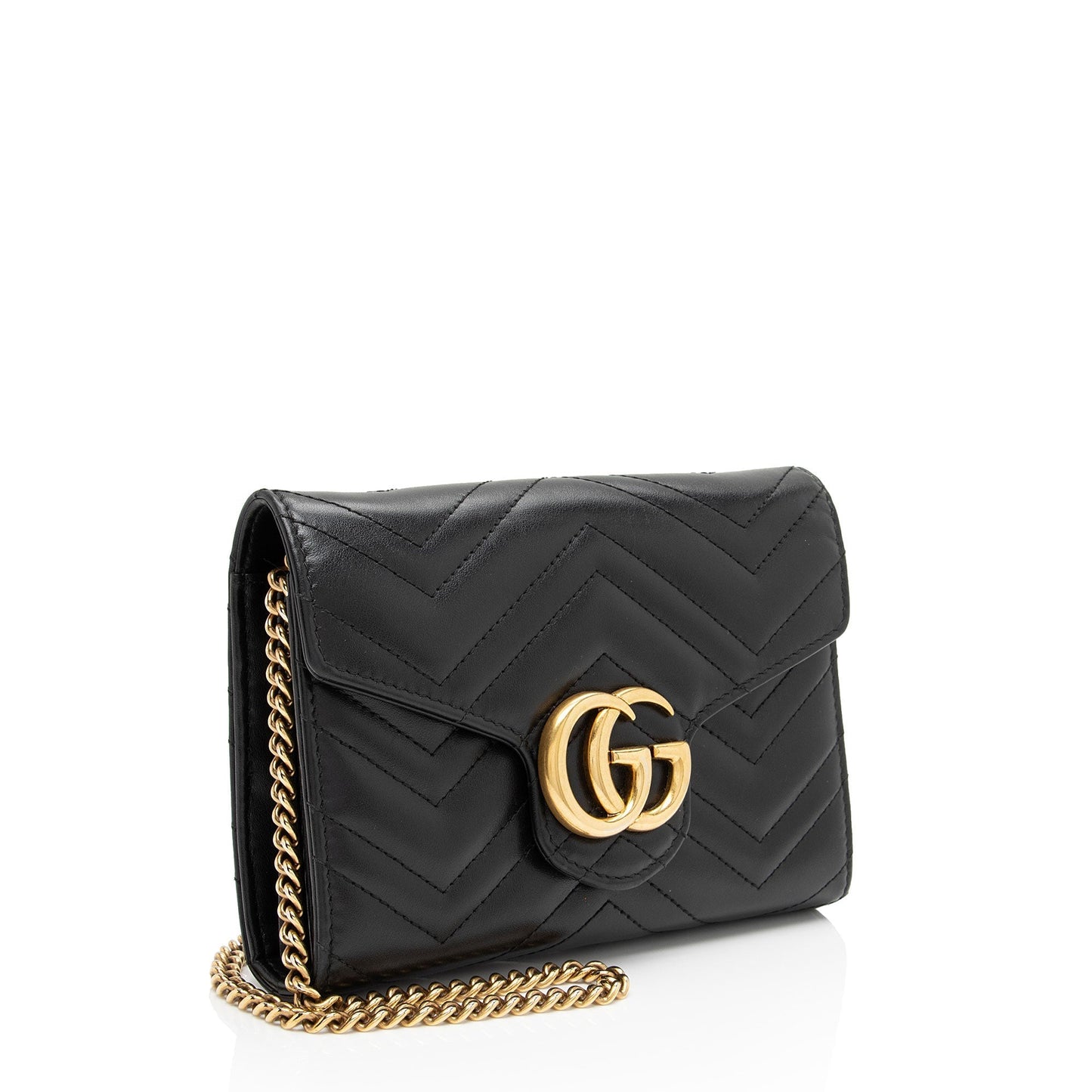 Gucci Chain Leather Crossbody