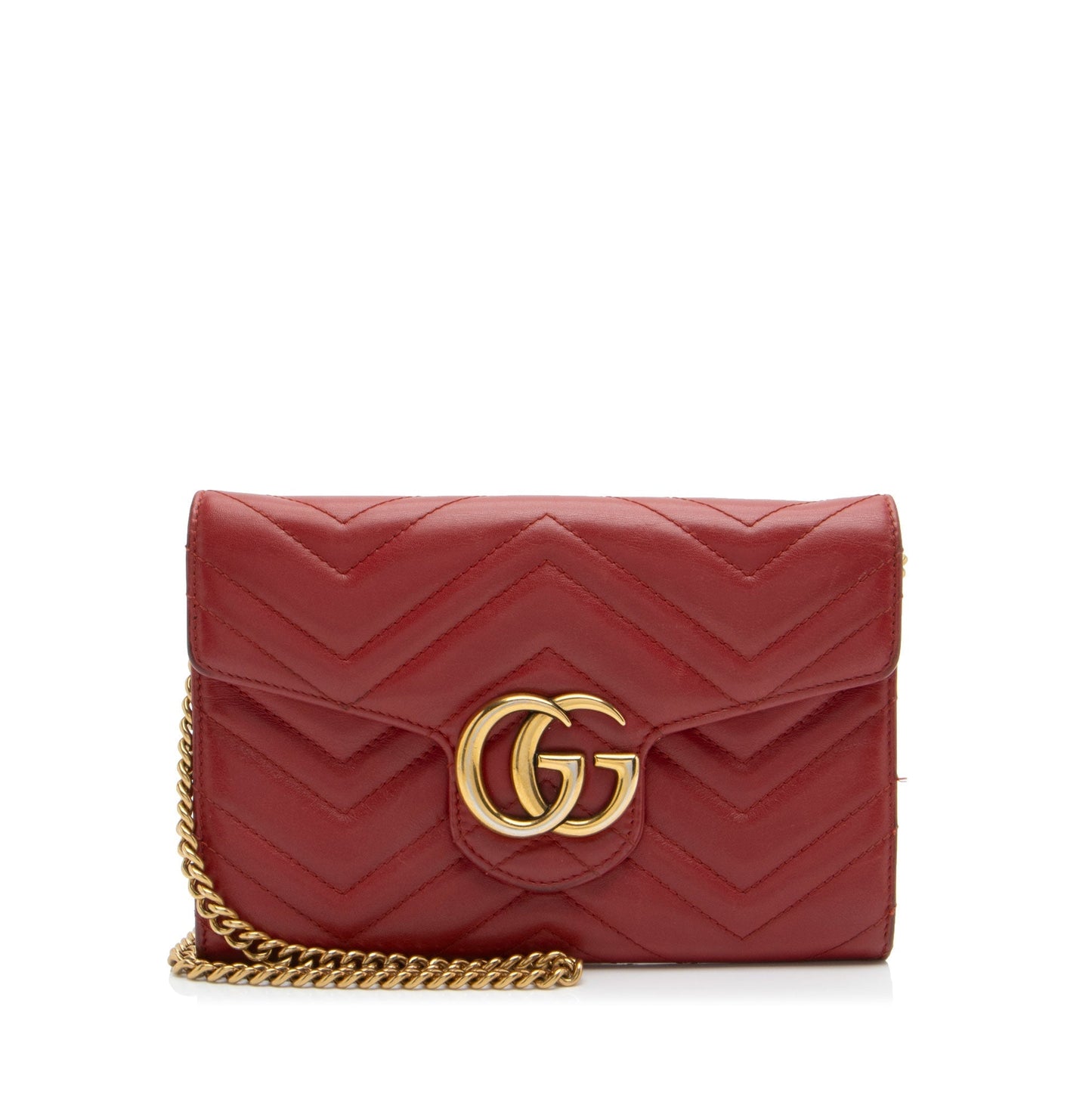 Gucci Chain Leather Crossbody