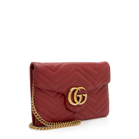 Gucci Chain Leather Crossbody