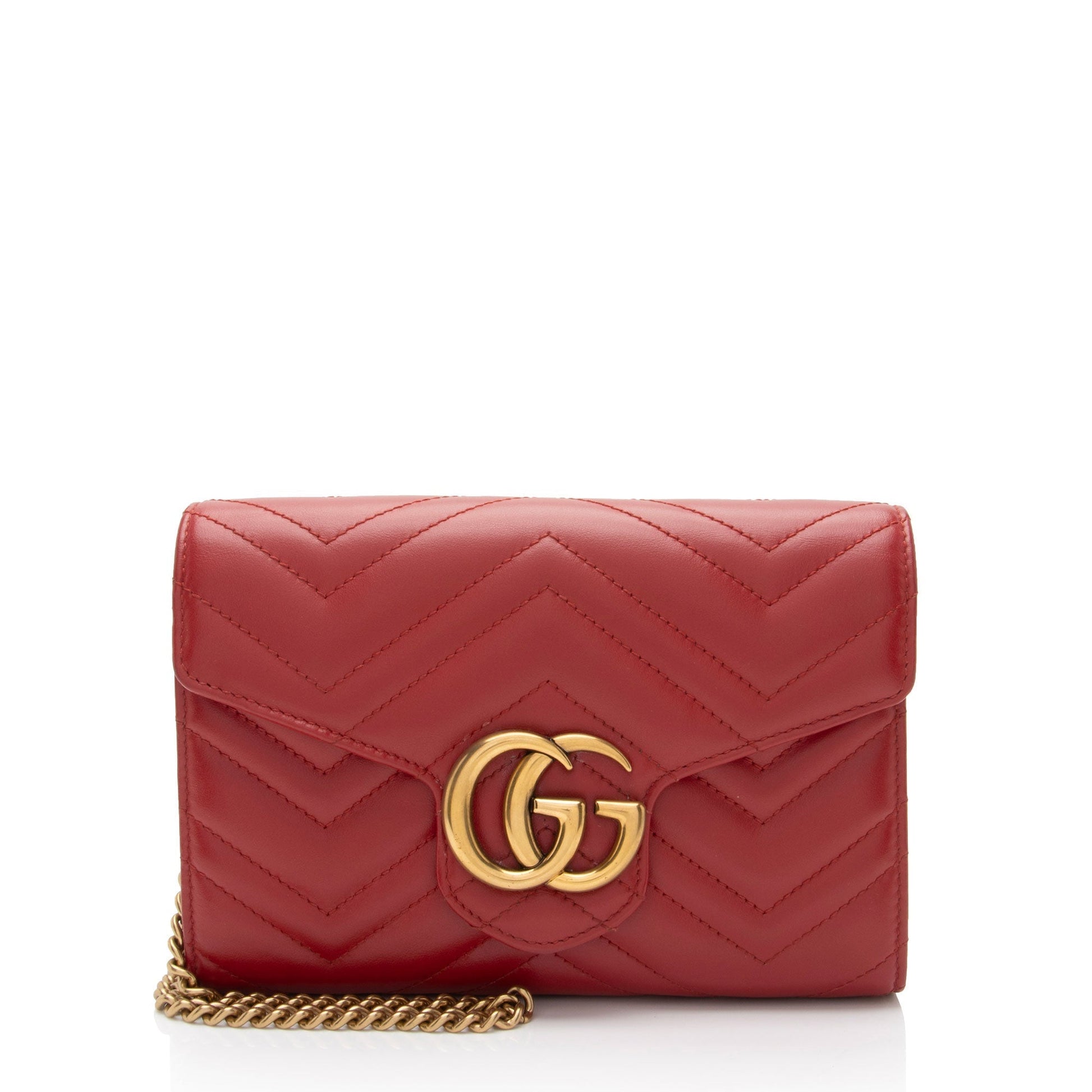 Gucci Chain Leather Crossbody