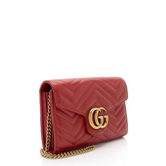 Gucci Chain Leather Crossbody