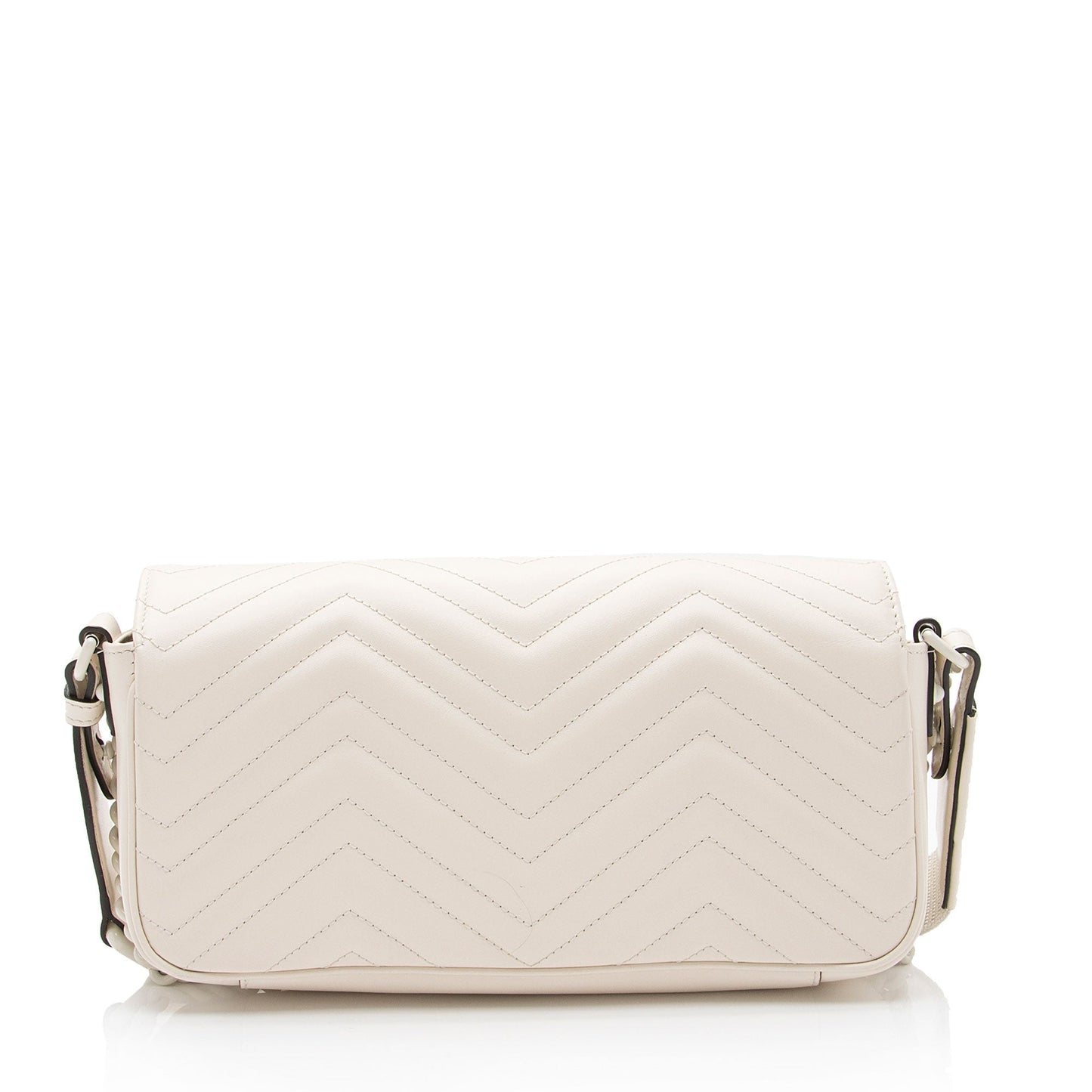 Gucci Nylon Leather Canvas Shoulder Bag