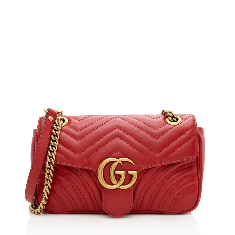 Gucci GG Marmont Leather Shoulder Bag Style 6