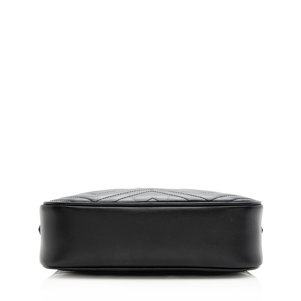 Gucci Matelasse Leather GG Marmont Small Shoulder Bag (SHF-20150)