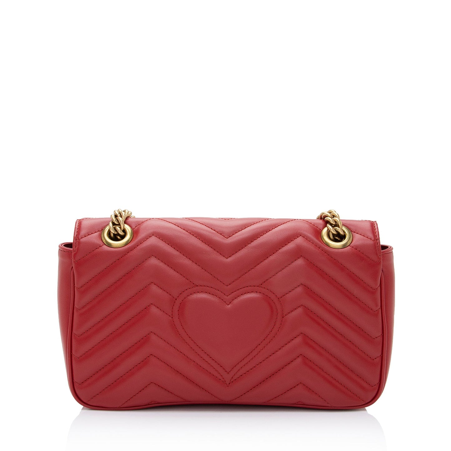 Gucci Matelasse Leather GG Marmont Small Bag (SHF-3fREDC)
