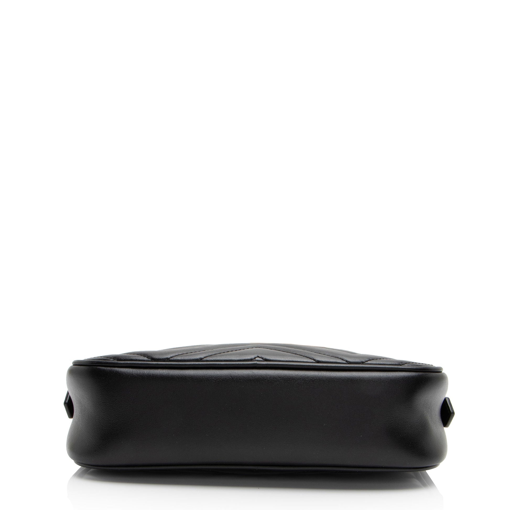 Gucci Matelasse Leather GG Marmont Small Shoulder Bag (SHF-baNUcE)