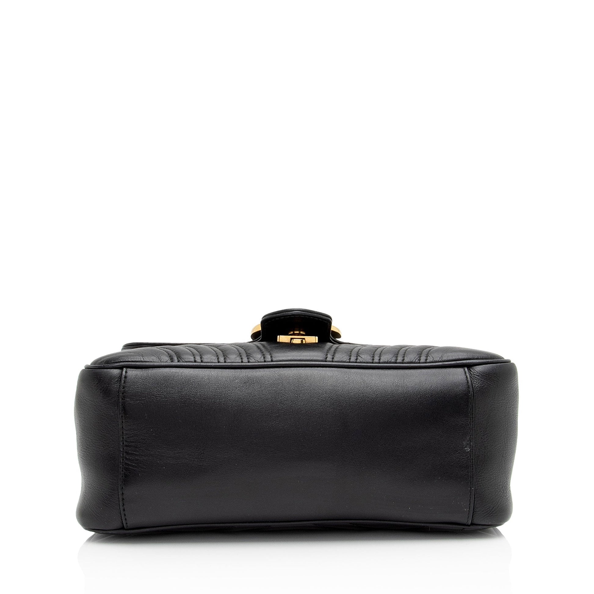 Gucci Leather Top Handle Shoulder Bag