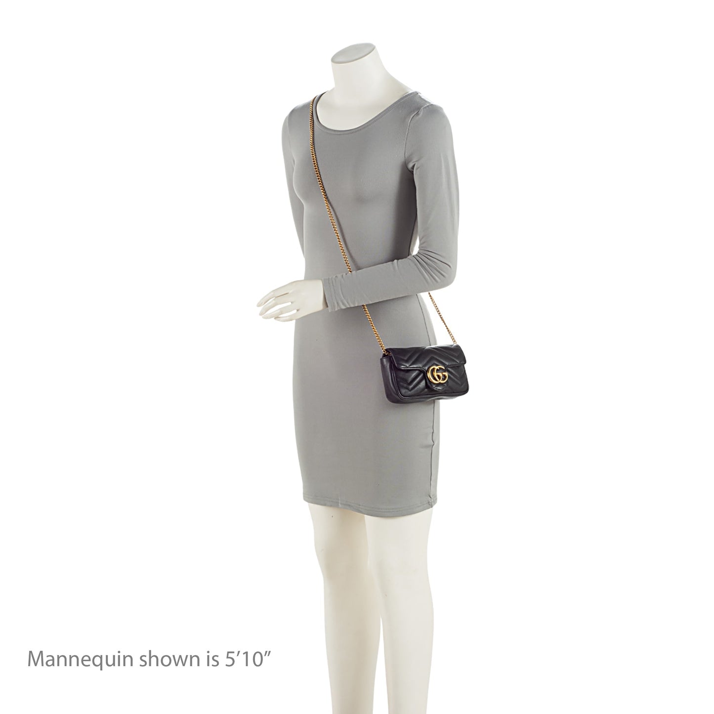 Gucci Matelasse Leather GG Marmont Super Mini Flap Bag (SHF-yBfrwz)