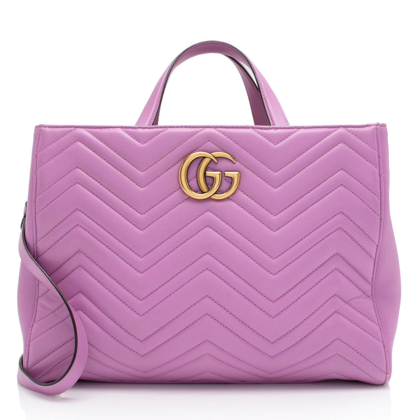 Gucci Leather Top Handle Shoulder Bag