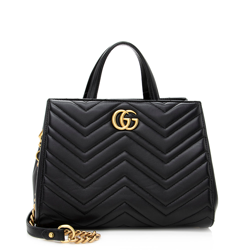 Gucci GG Marmont Leather Tote Style 3
