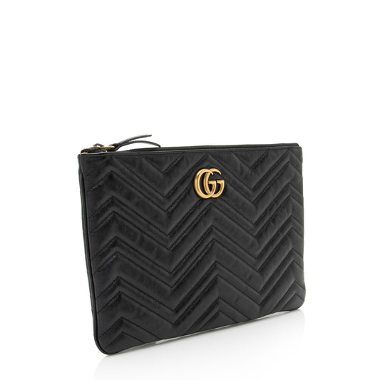 Gucci Pochette Leather Clutch