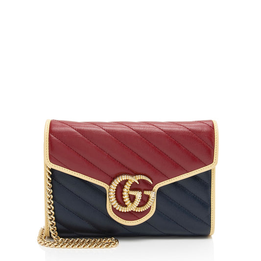 Gucci Chain Leather Crossbody