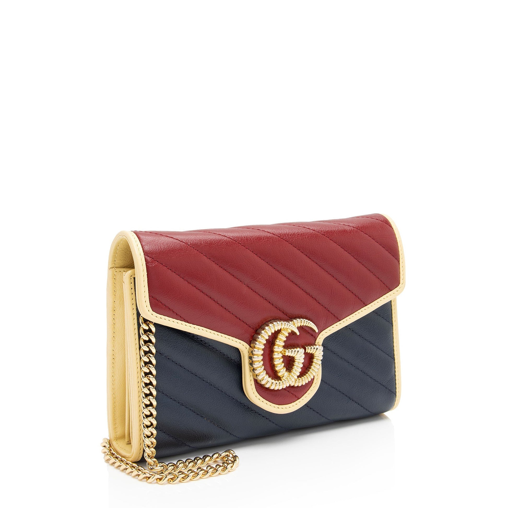 Gucci Chain Leather Crossbody
