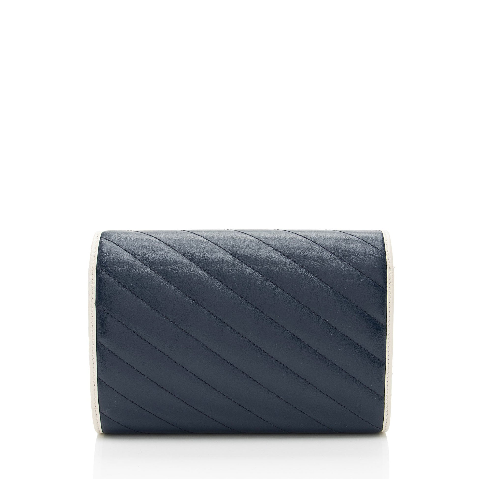 Gucci Matelasse Leather Torchon GG Marmont Mini Chain Bag