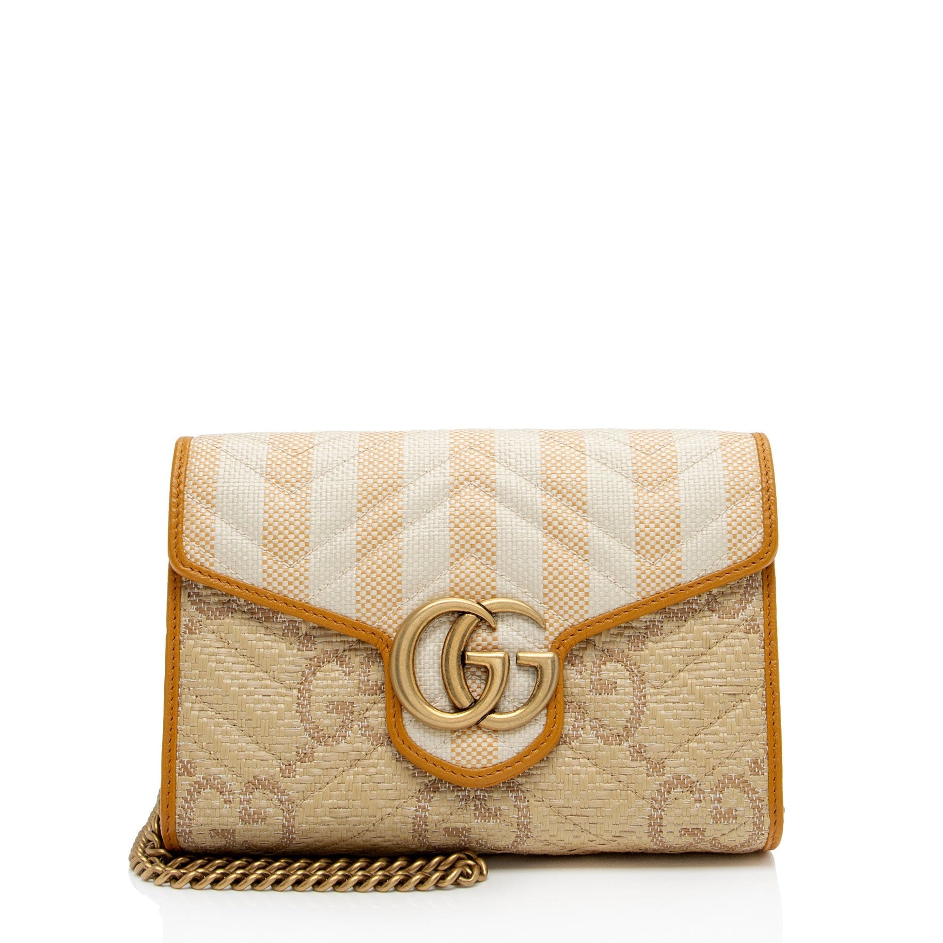 Gucci Chain Leather Crossbody