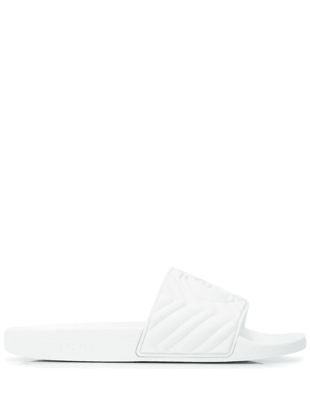 GUCCI GG MATELASSÃ SLIDE SANDAL