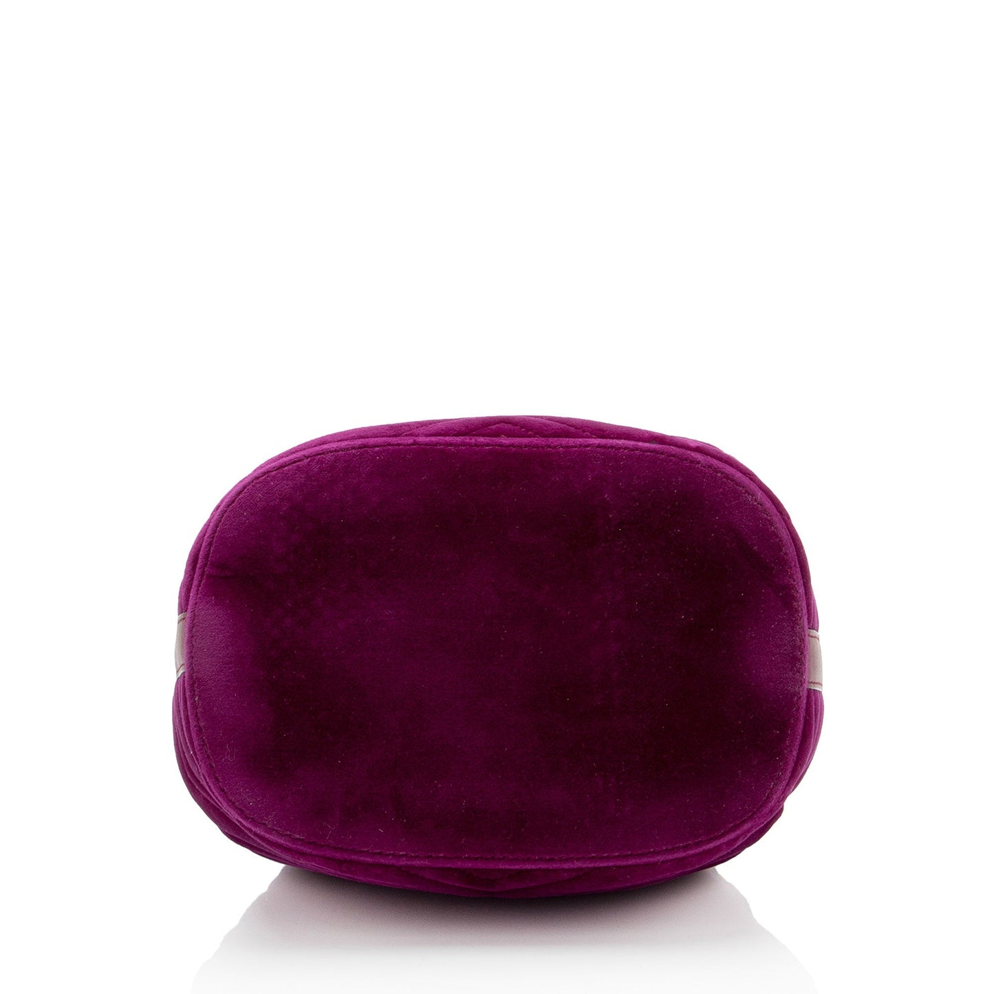 Gucci Matelasse Velvet GG Marmont Bucket Bag