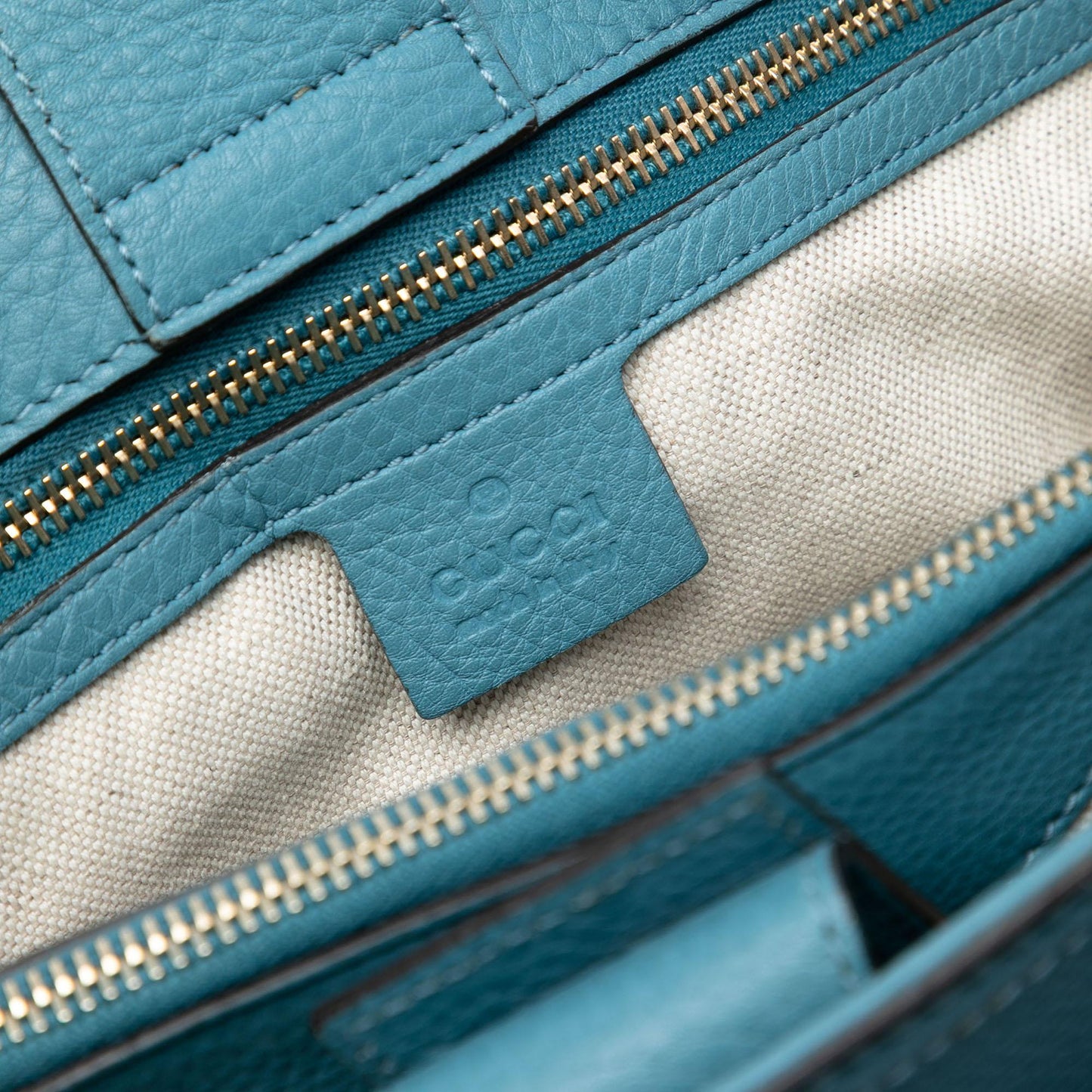 Gucci Medium Calfskin Bamboo Shopper Satchel