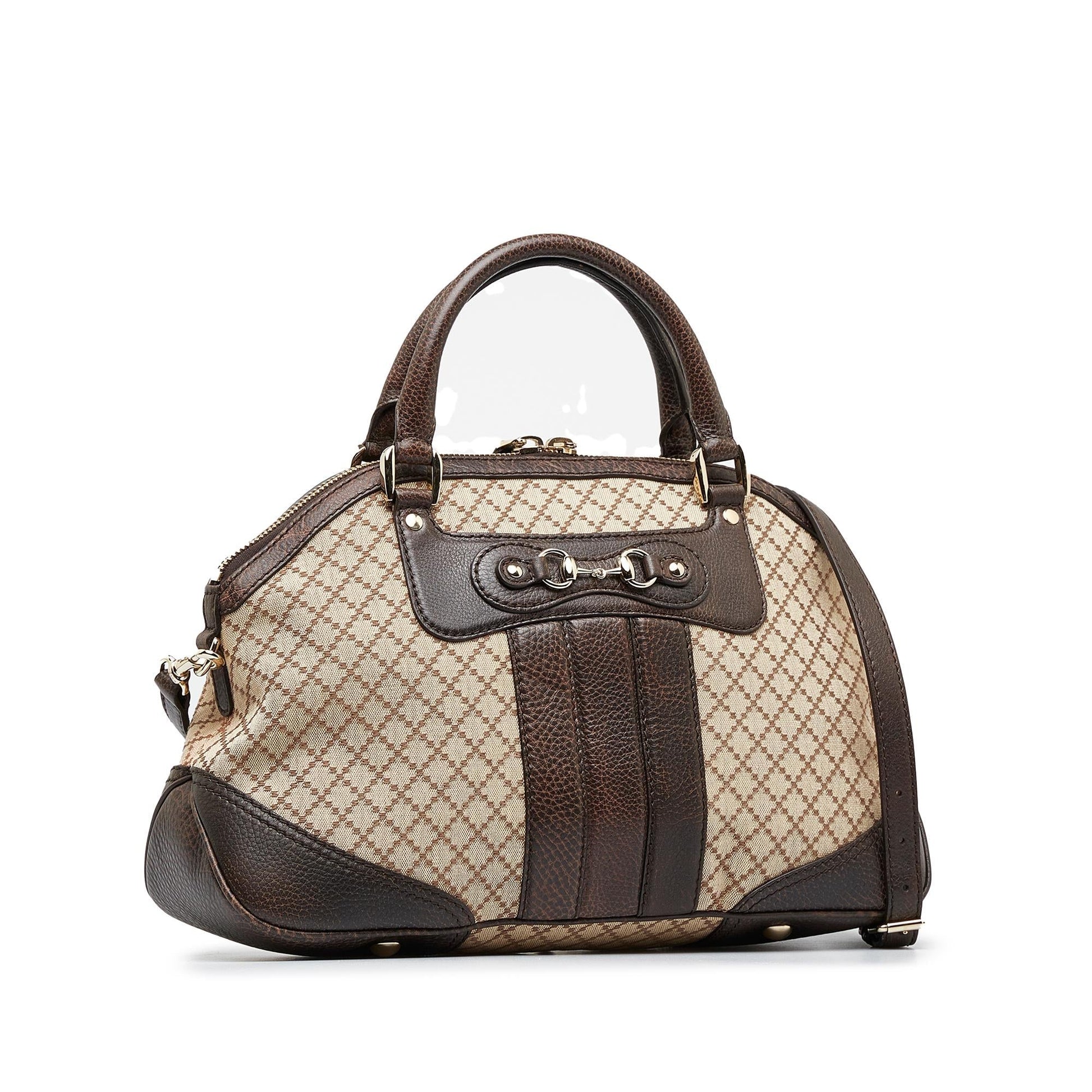 Gucci Canvas Shoulder Bag
