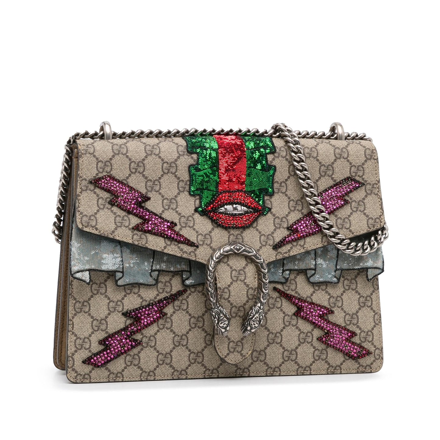 Gucci Canvas Shoulder Bag