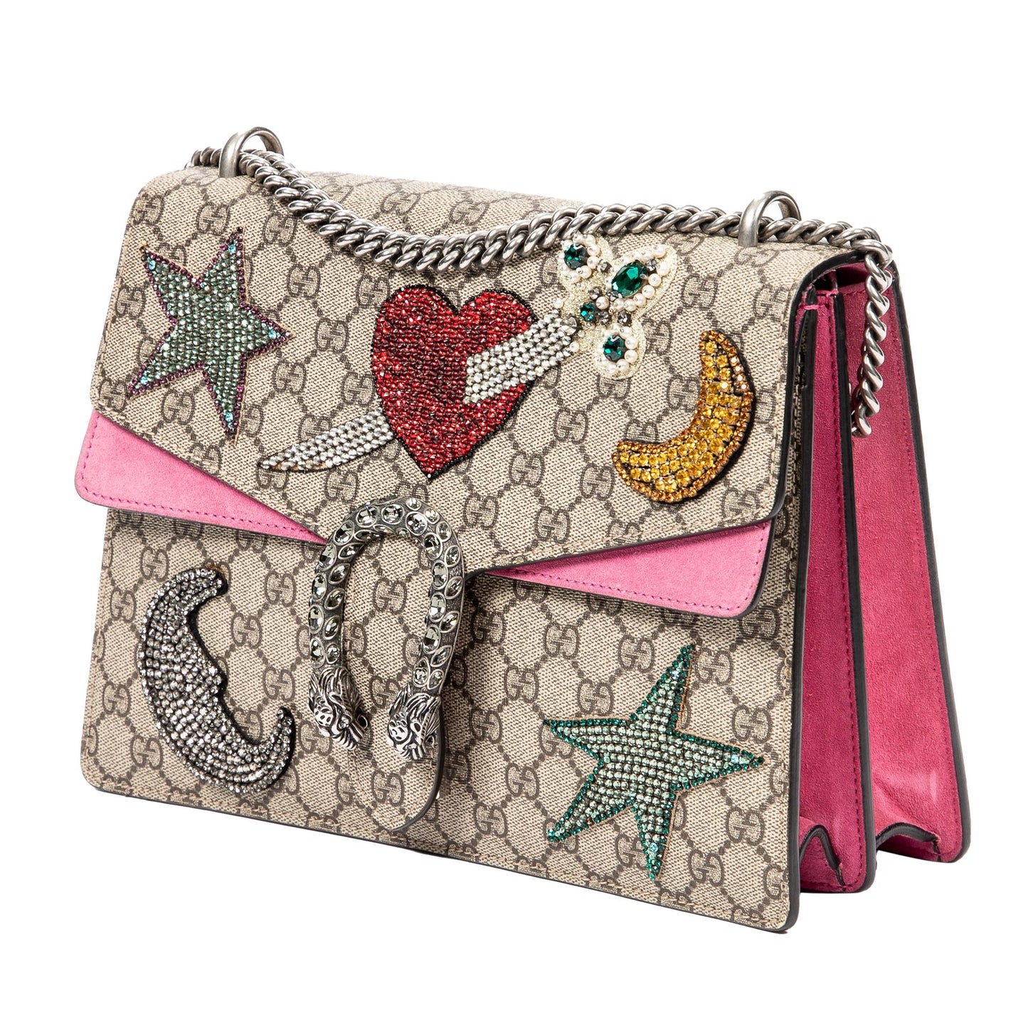 Gucci Canvas Shoulder Bag