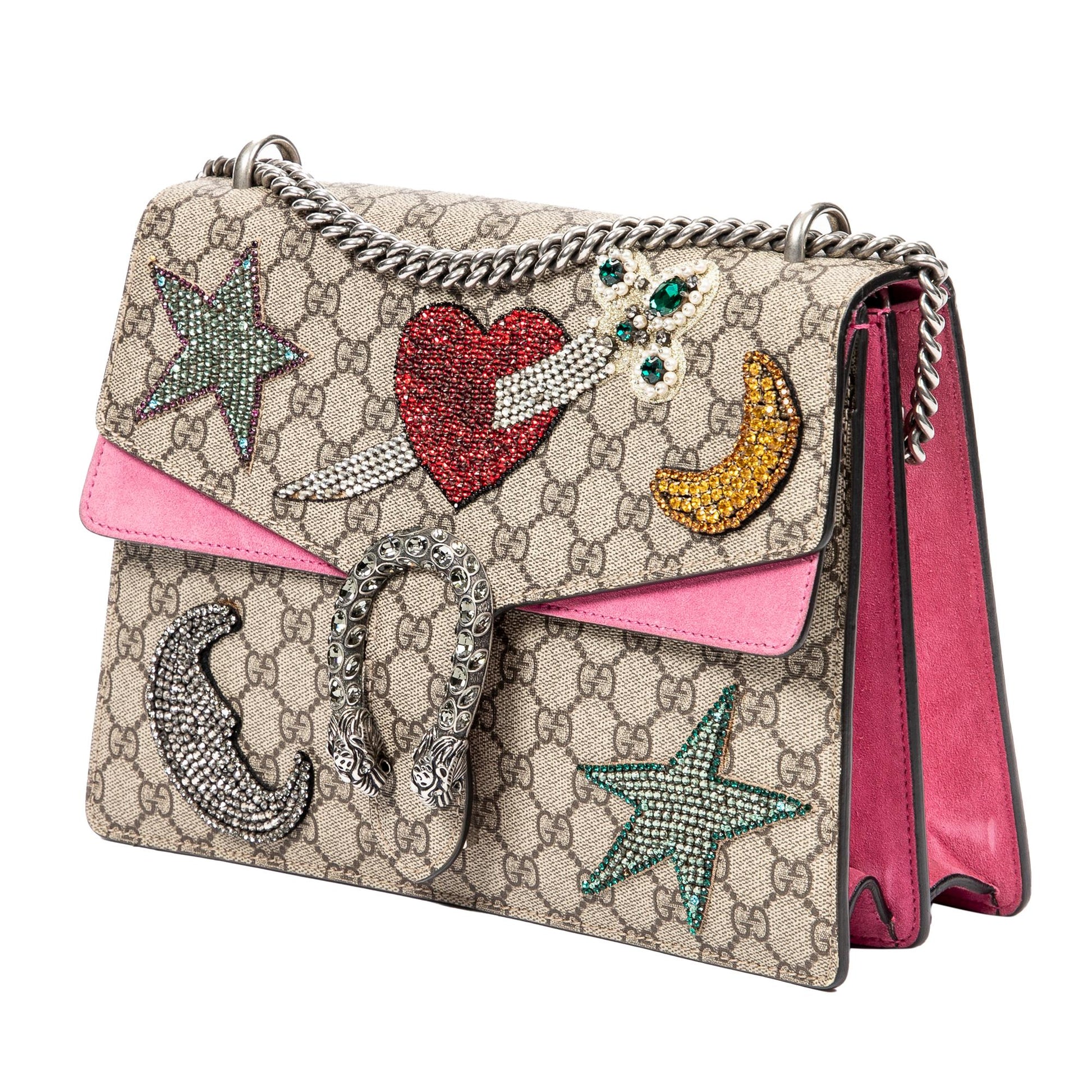 Gucci Canvas Shoulder Bag