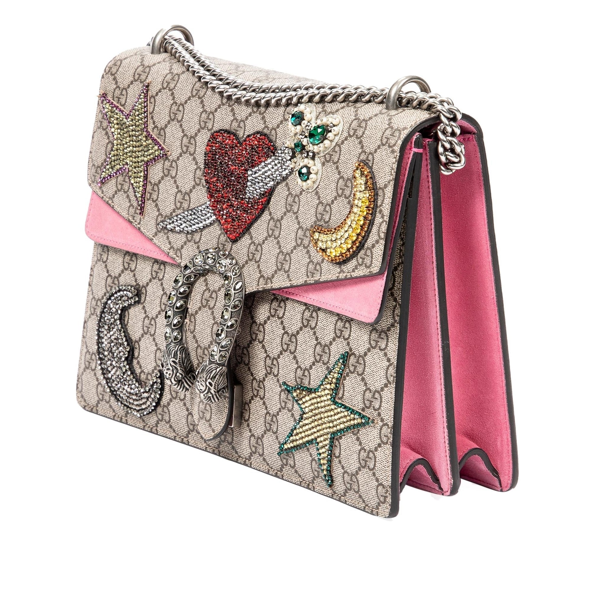 Gucci Canvas Shoulder Bag