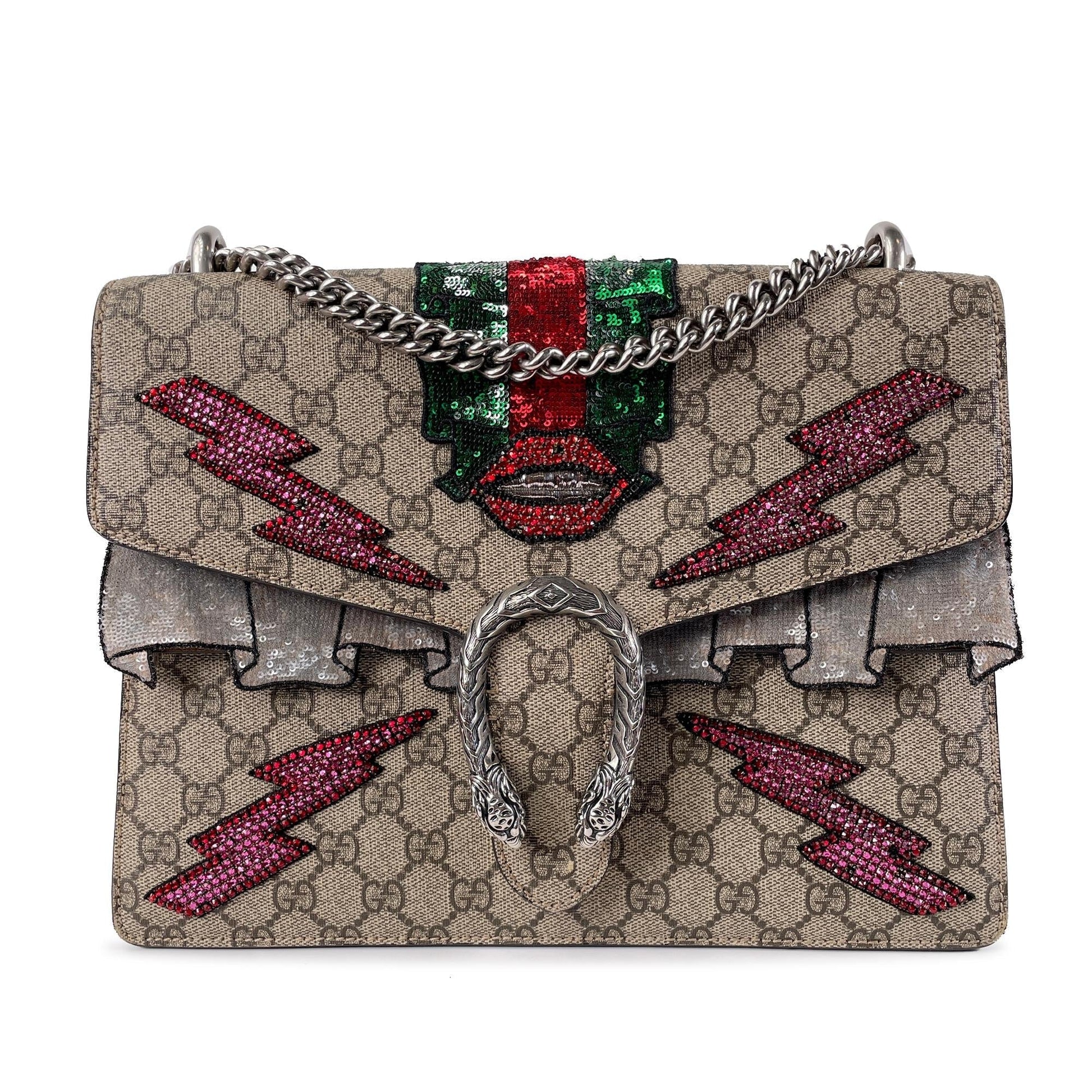 Gucci Canvas Shoulder Bag